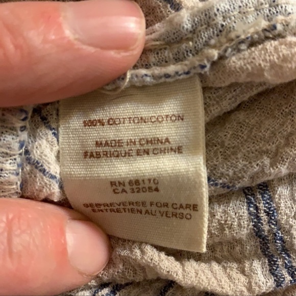 Free People Cotton Hooded Shirt- Women’s Medium - Picture 6 of 7